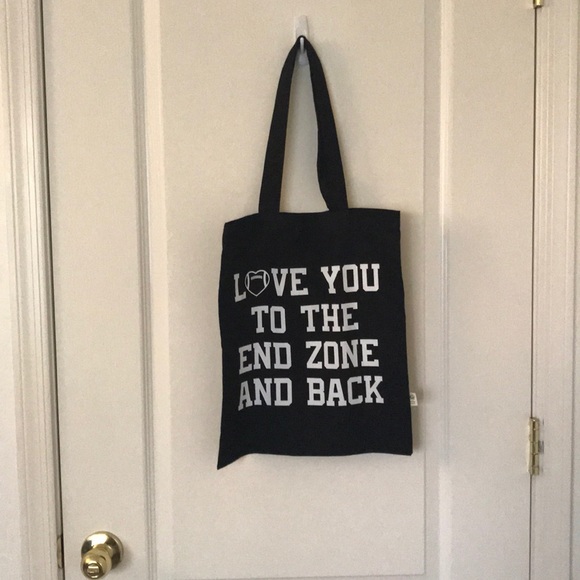 Love You to the End Zone and Back Tote - Picture 3 of 11